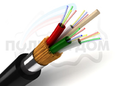 Оптический кабель  для прокладки в защитных пластмассовых трубах (пневмопрокладка) ОККТМ-*(1,5)